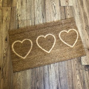 Coconut fibre door mat
